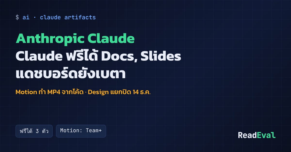 การ์ด: Anthropic Claude