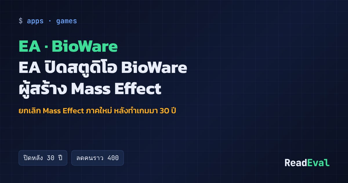 การ์ด: EA · BioWare