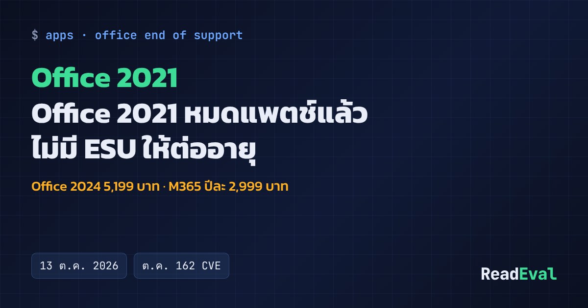 การ์ด: Office 2021